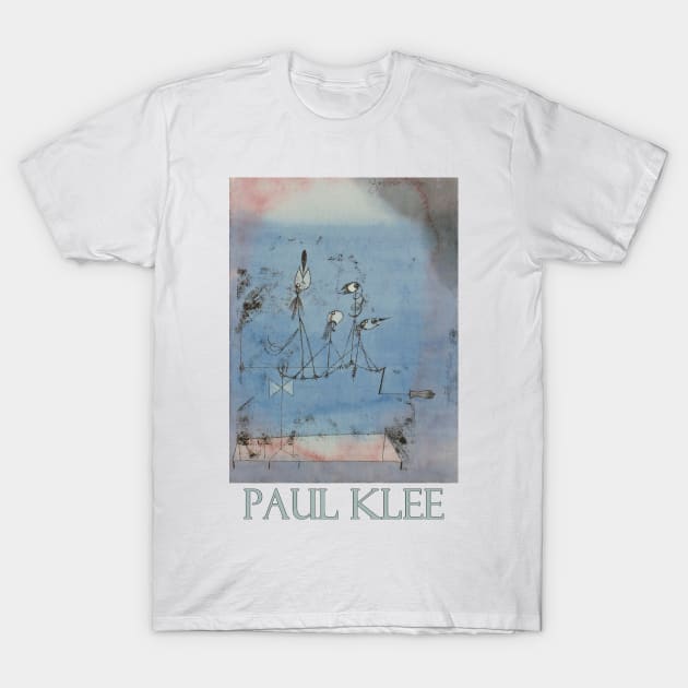 Twittering Machine (1922) by Paul Klee T-Shirt by Naves